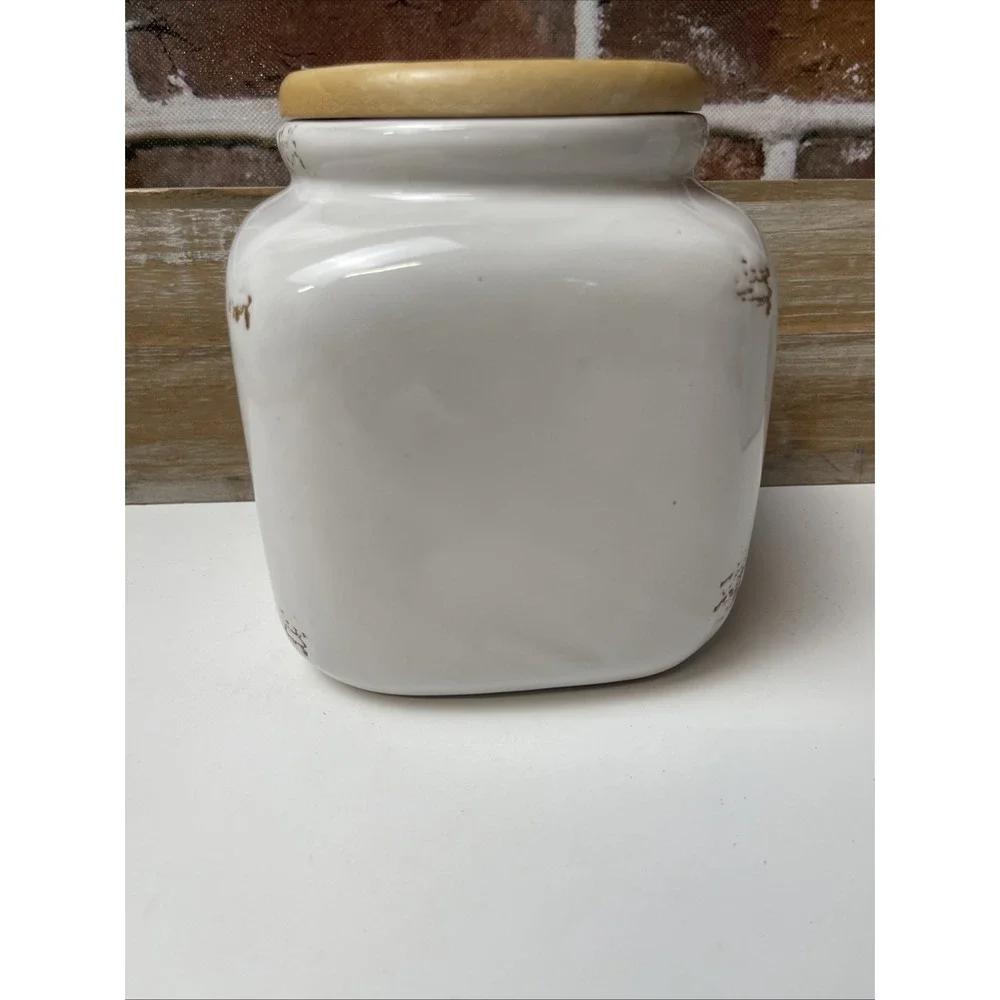 Farm Fresh Ceramic Canister 6.5